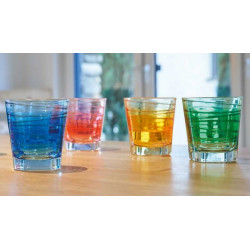 6 VERRES LD ASSORTIS