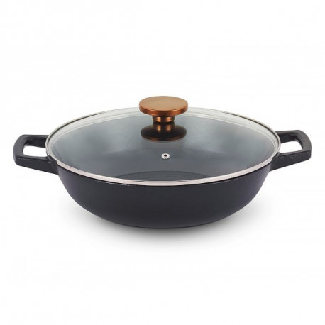 WOK NORI 30 CM EN FONTE