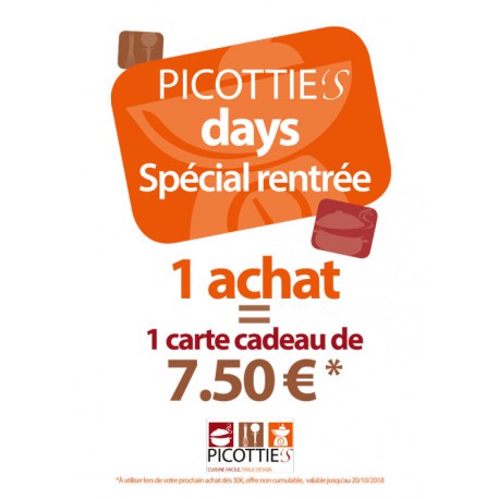 Picottie's days " spécial rentrée"