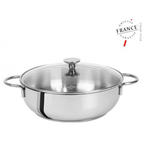 SAUTEUSE INOX DEUX ANSES