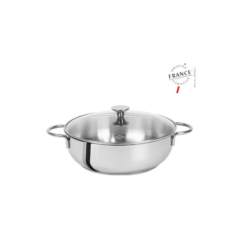 SAUTEUSE INOX CRISTEL 26CM