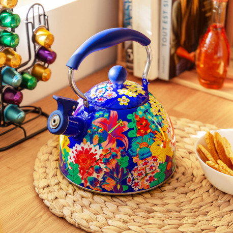 BOUILLOIRE SIFFLANTE 1.8L BOUQUET