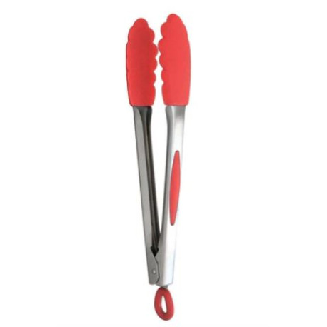 PINCE DE CUISINE EN INOX ET SILICONE