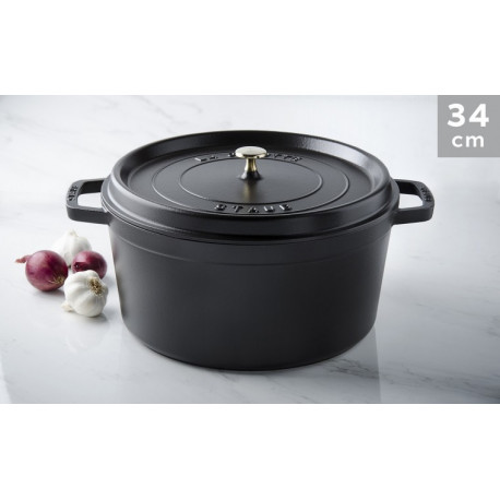 COCOTTE EN FONTE RONDE 34 CM