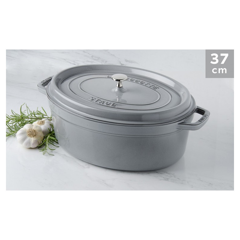 COCOTTE FONTE OVALE 37 CM