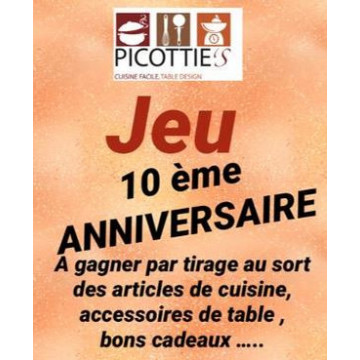 Anniversaire de la boutique 